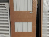 Decorradiator, vasco, viola v1-zb, wit, 1800x650
