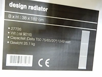Decorradiator, wit, 1820x380 - afbeelding 5 van  5