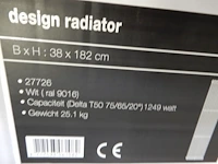 Decorradiator, wit, 1820x380 - afbeelding 4 van  4