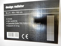 Decorradiator, wit, 1820x490 - afbeelding 5 van  5