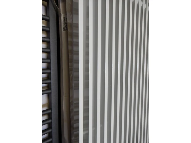 Decorradiator, wit, 1820x490 - afbeelding 2 van  5