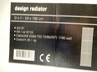 Decorradiator, wit, 1820x590 - afbeelding 5 van  5