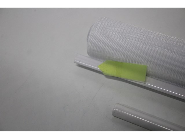 Decosol duo rolgordijn lichtdoorlatend t.b.v. draaikiepraam wit - afbeelding 5 van  5