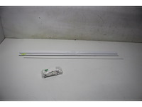 Decosol duo rolgordijn lichtdoorlatend t.b.v. draaikiepraam wit - afbeelding 5 van  6