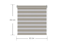 Decosol roljaloezie lichtdoorlatend grijs - afbeelding 2 van  5