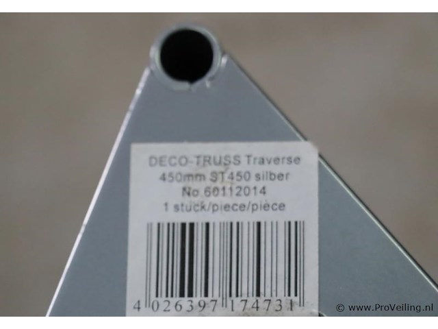 Decotruss driepunts traverse st450 60112014 - 2 stuks - afbeelding 4 van  4