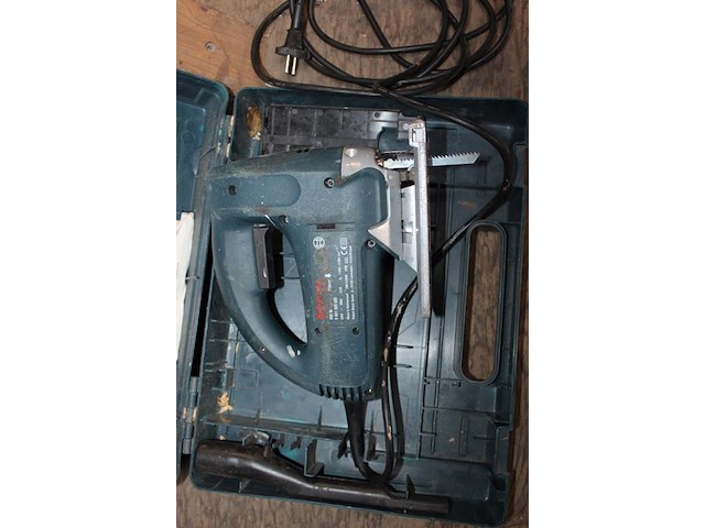 Decoupeerzaag bosch gst100 in koffer. - afbeelding 2 van  2