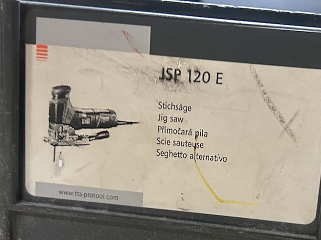 Decoupeerzaag in koffer protool, jsp 120 e - afbeelding 5 van  5