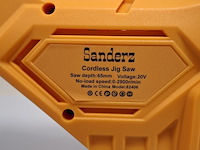 Decoupeerzaag op accu sanderz, geel, 2025 - afbeelding 4 van  8