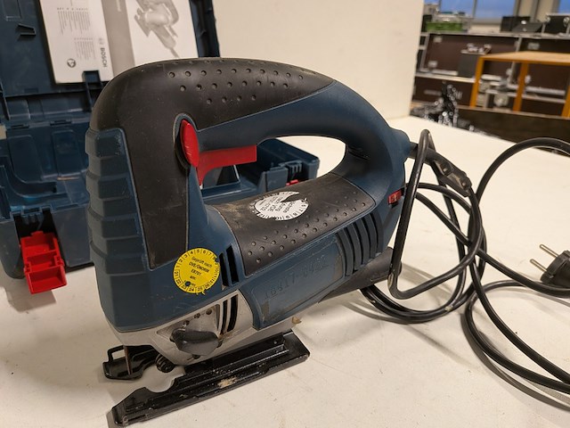 Decoupeerzaagmachine - 230v bosch, gst 75 be, bouwjaar 2011 - afbeelding 4 van  6