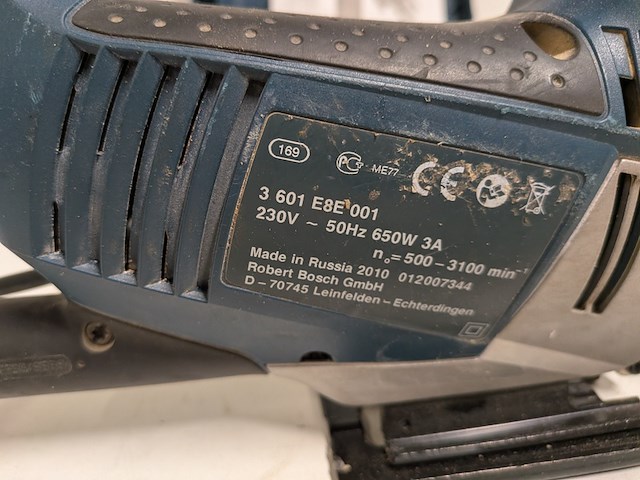 Decoupeerzaagmachine - 230v bosch, gst 75 be, bouwjaar 2011 - afbeelding 6 van  6