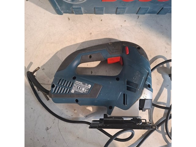 Decoupeerzaagmachine - 230v bosch, gst 90 be, bouwjaar 2019 - afbeelding 3 van  4