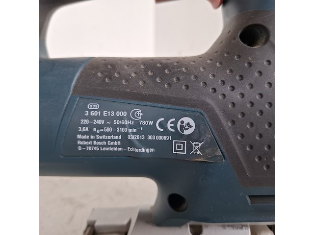 Decoupeerzaagmachine 230v bosch, gst 150 bce, bouwjaar 2013 - afbeelding 3 van  6