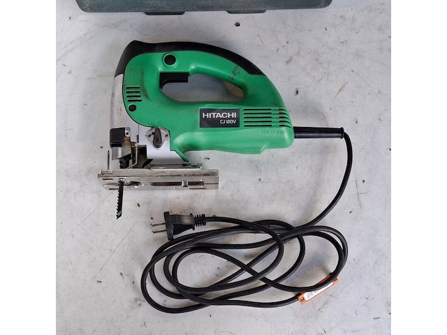 Decoupeerzaagmachine 230v hitachi, cj120v, bouwjaar 2004 - afbeelding 2 van  9