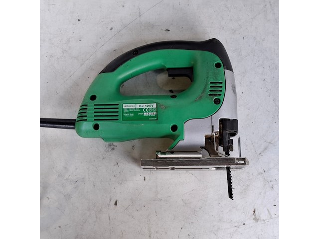 Decoupeerzaagmachine 230v hitachi, cj120v, bouwjaar 2004 - afbeelding 6 van  9