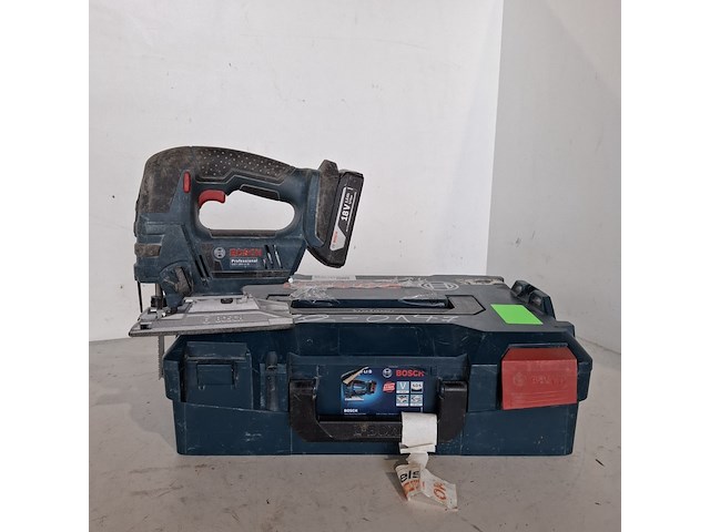 Decoupeerzaagmachine accu 18v-li bosch, gst 18v-li, bouwjaar 2020 - afbeelding 1 van  8