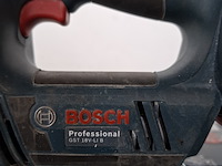 Decoupeerzaagmachine accu 18v-li bosch, gst 18v-li, bouwjaar 2020 - afbeelding 3 van  8