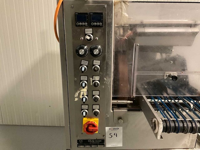 Dedy 220 chocolade overtrekmachine, rvs - afbeelding 3 van  7