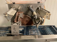 Dedy 220 chocolade overtrekmachine, rvs - afbeelding 4 van  7
