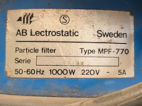 Deeltjes filter systeem, lectrostatic, mpf-770 - afbeelding 6 van  8