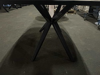 Deens ovaal eetkamertafel 240cm - afbeelding 3 van  6