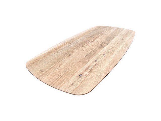 Deens ovaal tafelblad 260cm. - afbeelding 1 van  3