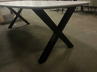 Deens ovale eetkamertafel 240cm - afbeelding 4 van  5