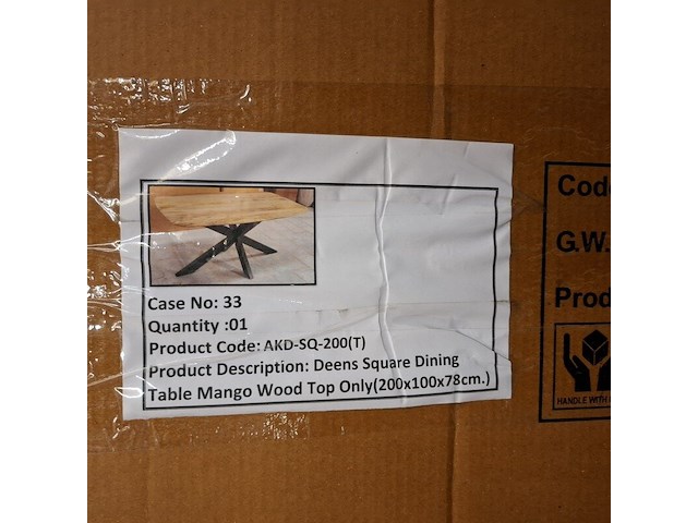 Deens ovale eetkamertafel - afbeelding 3 van  4