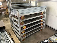 Deense kar / bloemenwagen (11x) - afbeelding 3 van  5