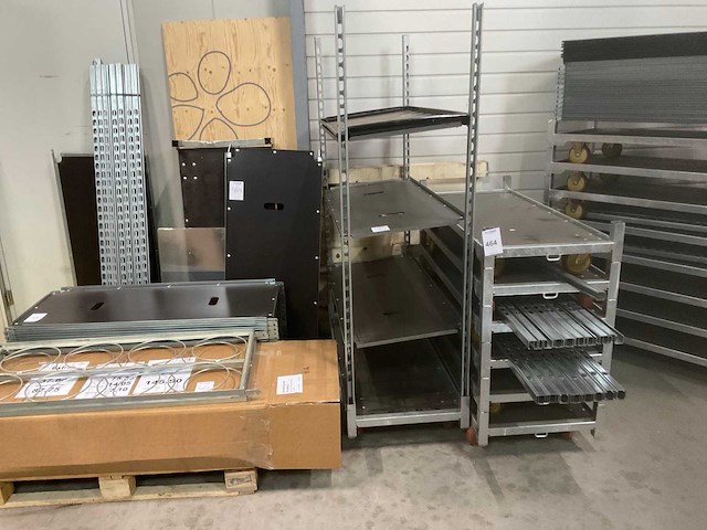 Deense kar / bloemenwagen ( 7 stuks ) - afbeelding 5 van  12