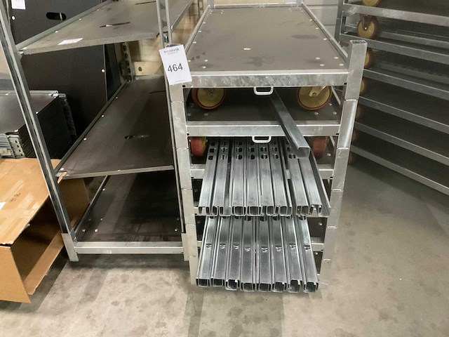 Deense kar / bloemenwagen ( 7 stuks ) - afbeelding 7 van  12