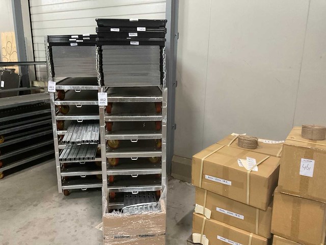 Deense kar / bloemenwagen (8 stuks) - afbeelding 2 van  7