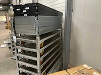 Deense kar / bloemenwagen (8 stuks) - afbeelding 7 van  7