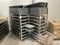 Deense kar / bloemenwagen (8 stuks) - afbeelding 2 van  6