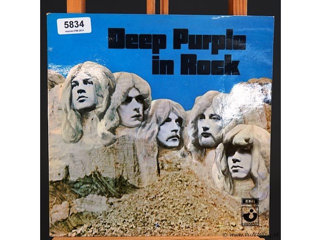 Deep purple in rock - afbeelding 1 van  5