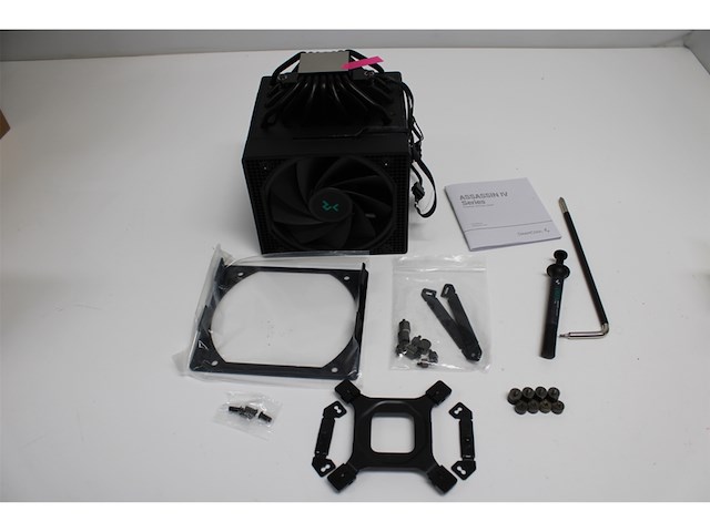 Deepcool assassin iv cpu-koeler 4-pins zwart - afbeelding 5 van  6