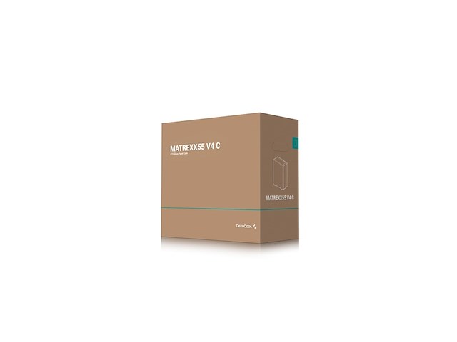 Deepcool matrexx55 v4 c midi tower zwart - afbeelding 4 van  4