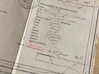 Def. verlof 1886. - afbeelding 2 van  3