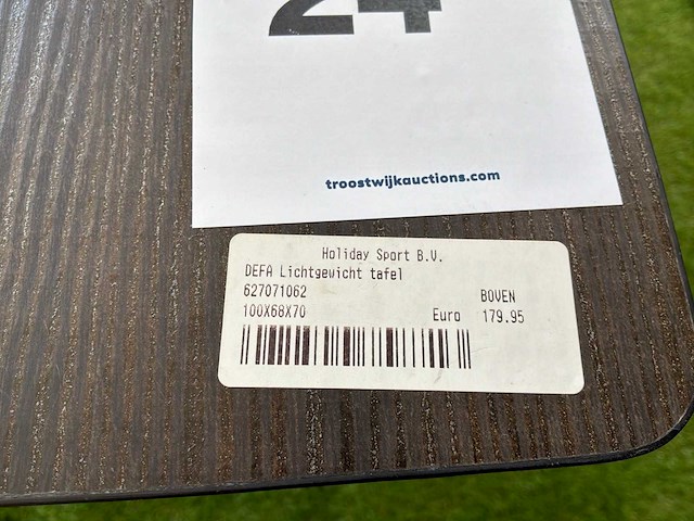 Defa kampeertafel - afbeelding 6 van  6