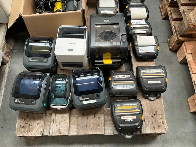 Defecte en incomplete labelprinters - afbeelding 6 van  6
