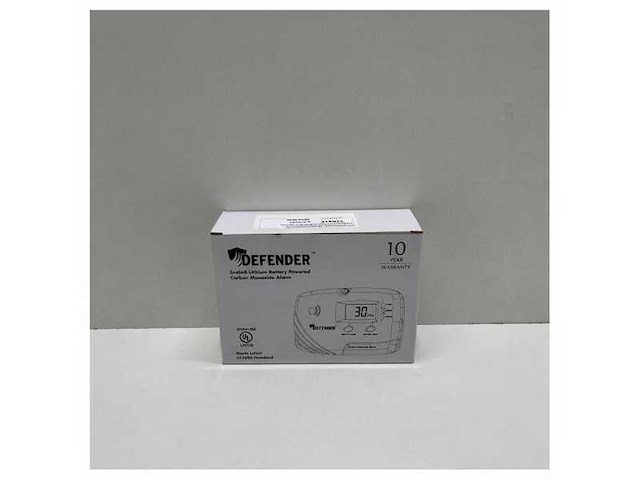 Defender ca6150 lithium powered carbon monoxide detector - alarm - afbeelding 2 van  3