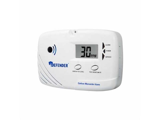 Defender ca6150 lithium powered carbon monoxide detector - alarm - afbeelding 2 van  4