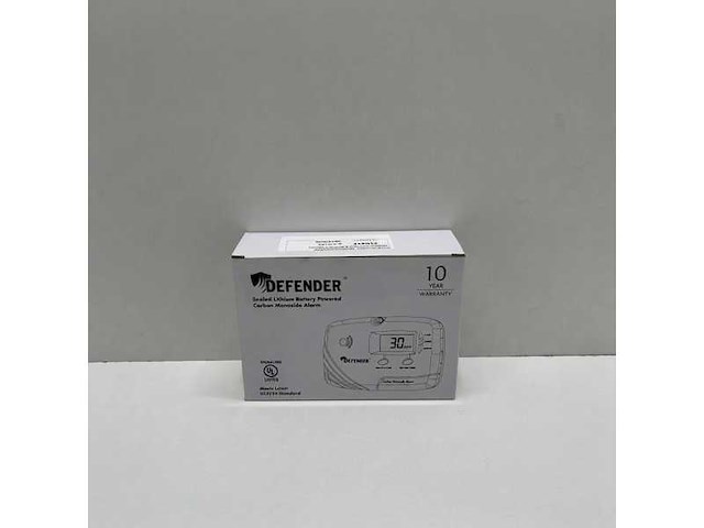 Defender ca6150 lithium powered carbon monoxide detector - alarm - afbeelding 3 van  4