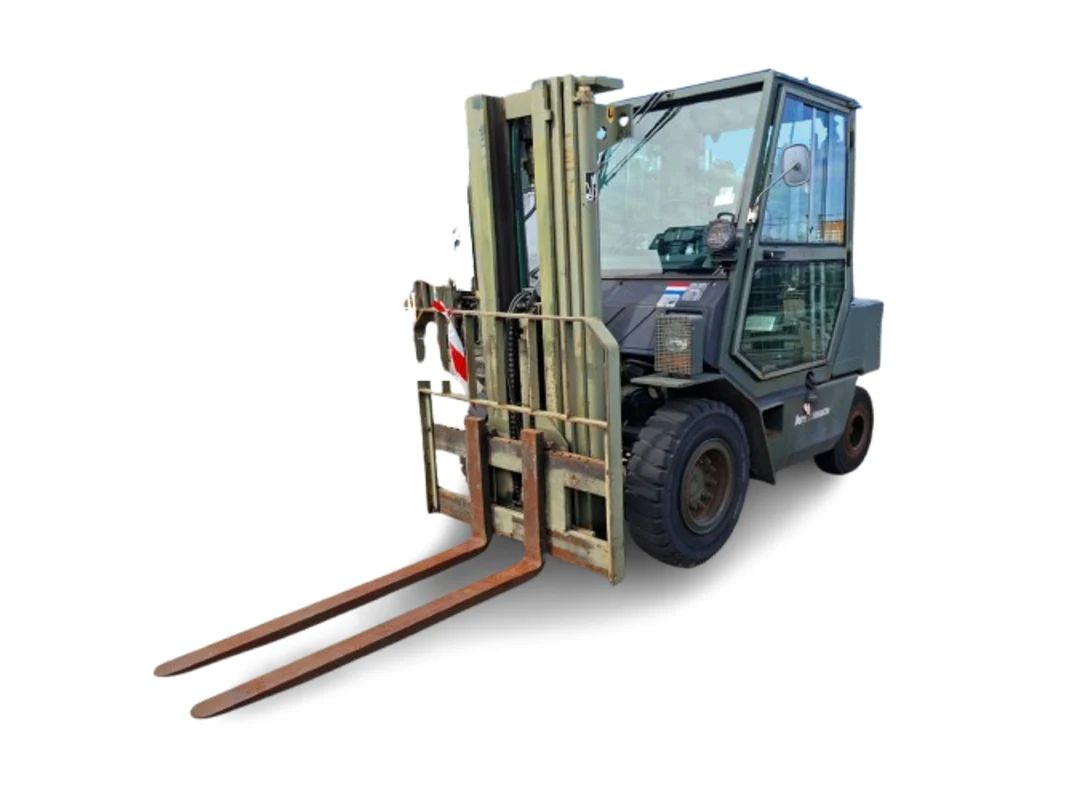 Defensiematerieel, heftrucks, pallettrucks en transport