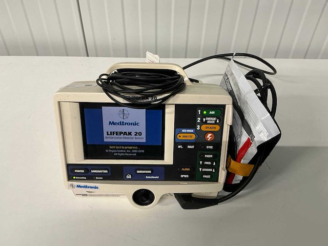 Defibrillator - medtronic - lifepak 20 - afbeelding 2 van  3