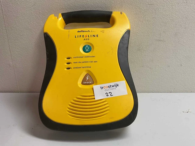 Defibtech lifeline aed defibrillator - afbeelding 1 van  4