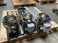 Dega pixie vacuüm hopper / feeder onderdelen (4x) - afbeelding 1 van  4