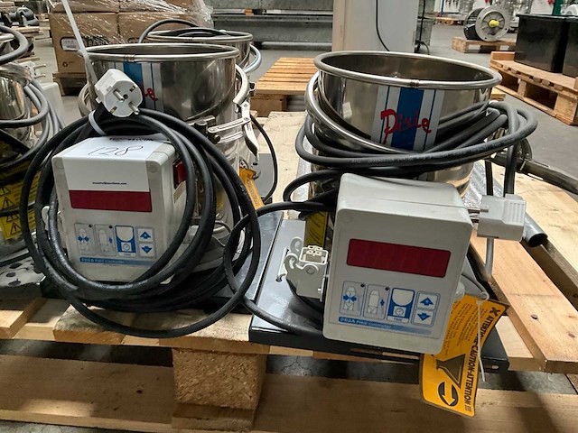 Dega pixie vacuüm hopper / feeder onderdelen (4x) - afbeelding 2 van  4