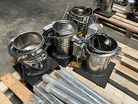 Dega pixie vacuüm hopper / feeder onderdelen (4x) - afbeelding 2 van  3