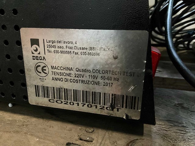 Dega quadro colortech test kleur doseerunit (4x) - afbeelding 5 van  8